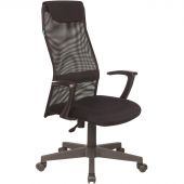 Кресло 0MX_VB_БЮРОКРАТ KB-8 Black черный TW-01 TW-11 сетка Кресло 0MX_VB_БЮРОКРАТ KB-8 Black черный TW-01 TW-11 сетка