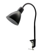 Настольная лампа / светильник SONNEN PH-370, на струбцине, ЦОКОЛЬ Е27, черный, 238235