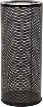 Урна  для мусора 30 литров перф. черный