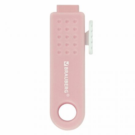 Ластики выдвижные BRAUBERG "Slider Mini", НАБОР 3 ШТУКИ, 68х18х12 мм, пастельные цвета, блистер, 271992