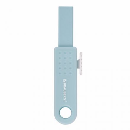 Ластики выдвижные BRAUBERG "Slider Mini", НАБОР 3 ШТУКИ, 68х18х12 мм, пастельные цвета, блистер, 271992