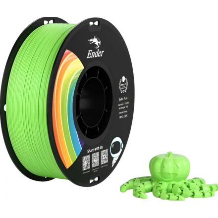 Катушка EN-PLA+ пластика Creality 1.75 мм 1кг., зеленое яблоко (3301010313)