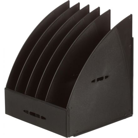 Вертикальный накопитель Attache пластиковый черный ширина 235 мм 5 отделений Вертикальный накопитель Attache пластиковый черный ширина 235 мм 5 отделений