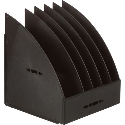 Вертикальный накопитель Attache пластиковый черный ширина 235 мм 5 отделений Вертикальный накопитель Attache пластиковый черный ширина 235 мм 5 отделений