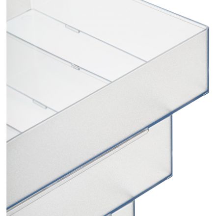 Лоток горизонтальный ATTACHE, прозрачный 4шт/упаковке