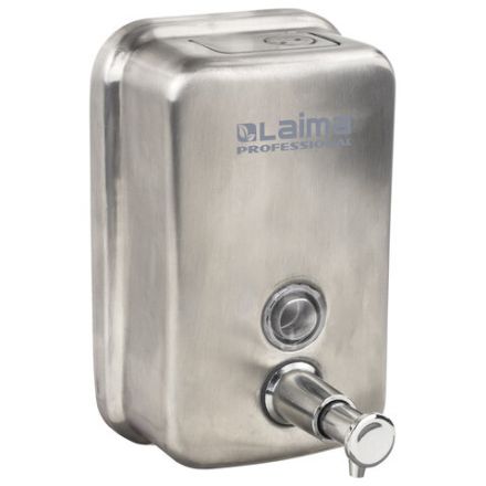 Дозатор для жидкого мыла LAIMA PROFESSIONAL INOX (гарантия 3 года), 0,5 л, нержавеющая сталь, матовый, 605396 Дозатор для жидкого мыла LAIMA PROFESSIONAL INOX (гарантия 3 года), 0,5 л, нержавеющая сталь, матовый, 605396
