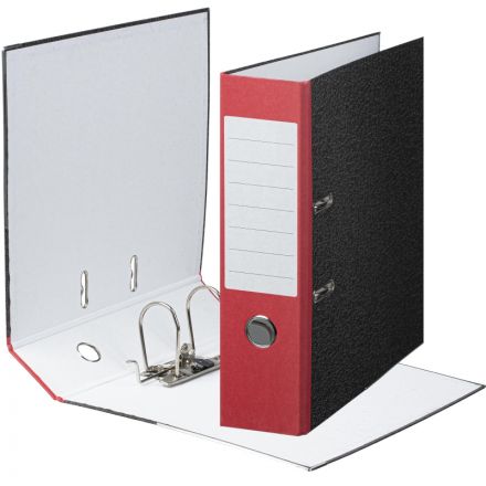 Папка-регистратор Attache Economy 80 мм мрамор с красн кор,мет.уг.,бум/бум Папка-регистратор Attache Economy 80 мм мрамор с красн кор,мет.уг.,бум/бум