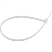 Стяжка (хомут) ЭРА нейлоновая 3.6 х 370 мм белая (100 шт/уп) NO-225-155