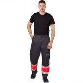 Брюки летние мужские Равелин красн./графит (р.52-54) 182-188