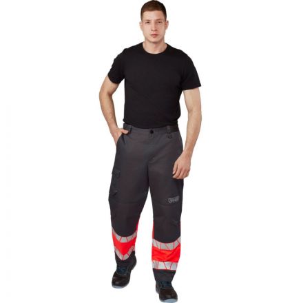 Брюки летние мужские Равелин красн./графит (р.52-54) 182-188