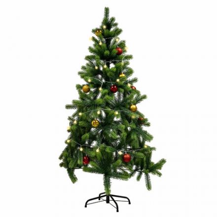 Электрогирлянда-нить комнатная "Шарики", 6 м, 40 LED, теплый белый, на батарейках, ЗОЛОТАЯ СКАЗКА, 591730