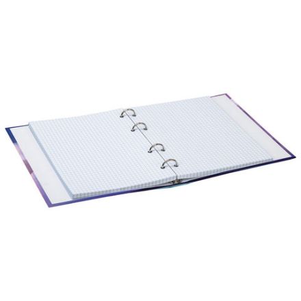 Тетрадь на кольцах А5 (175х215 мм), 160 листов, твердый картон, клетка, BRAUBERG, "Anime Dreams", 404092