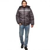 Куртка рабочая зимняя бомбер серая (р.48-50)182-188