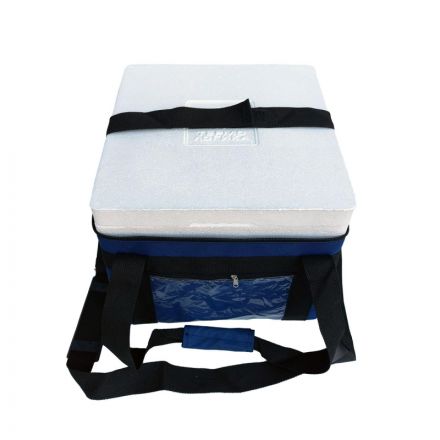 Термоконтейнер медицинский 9,8л (2,5 л) Т-9-EPS-BК-C с кольцом(сумка чехол) Термоконтейнер медицинский 9,8л (2,5 л) Т-9-EPS-BК-C с кольцом(сумка чехол)