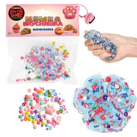 Игрушка-антистресс "Крутой замес. Няшка-вкусняшка МАРМЕЛАПКА", 6,5х6 см, ассорти, 1TOY, Т25384 Игрушка-антистресс "Крутой замес. Няшка-вкусняшка МАРМЕЛАПКА", 6,5х6 см, ассорти, 1TOY, Т25384