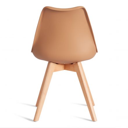Стул Tetchair TULIP (mod. 73-1) дерево/пластик/экокожа, 47,5x55x80 см, Бежевый (Latte) Стул Tetchair TULIP (mod. 73-1) дерево/пластик/экокожа, 47,5x55x80 см, Бежевый (Latte)