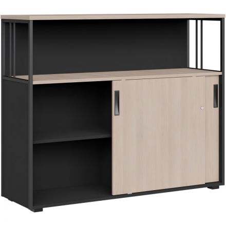 Шкаф купе высокий Easy Loft 241Н009 выс.1116 дуб скандин./графит