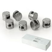 Пломбы свинцовые, диаметр 10 мм, высота 7 мм, упаковка 2 кг, 600119