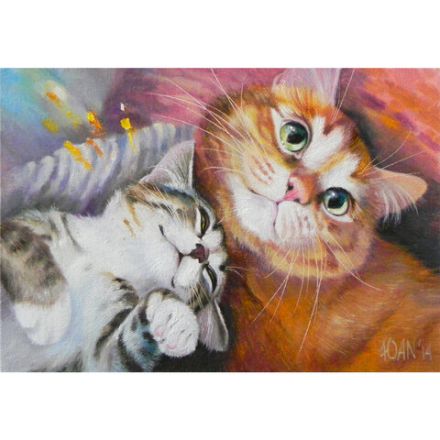 Картина стразами (алмазная мозаика) 30х40 см, ОСТРОВ СОКРОВИЩ "Тёплая дружба", без подрамника, 662561 Картина стразами (алмазная мозаика) 30х40 см, ОСТРОВ СОКРОВИЩ "Тёплая дружба", без подрамника, 662561