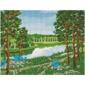 Алмазная мозаика ТРИ СОВЫ "Летний пейзаж", 30*40см, холст на деревянном подрамнике, картонная коробка с пластиковой ручкой Алмазная мозаика ТРИ СОВЫ "Летний пейзаж", 30*40см, холст на деревянном подрамнике, картонная коробка с пластиковой ручкой