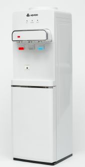 Кулер для воды напольный с охлаждением и нагревом электронный AQVIDO белый
