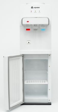 Кулер для воды напольный с охлаждением и нагревом электронный AQVIDO белый