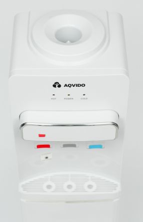 Кулер для воды напольный с охлаждением и нагревом электронный AQVIDO белый