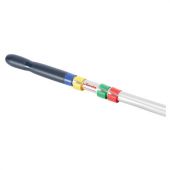 Черенок рукоятка для уборочного инвентаря 150 см, без резьбы, ТИП B (d=2,5 см), алюминий, VILEDA Черенок рукоятка для уборочного инвентаря 150 см, без резьбы, ТИП B (d=2,5 см), алюминий, VILEDA