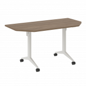 X-Pull Стол складной мобильный X.M-7.T1 Дуб аризона/Белый металл 1440*720*753 X-Pull Стол складной мобильный X.M-7.T1 Дуб аризона/Белый металл 1440*720*753