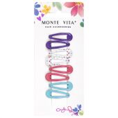 Заколки для волос НАБОР 8 шт., 3 см, клик-клак, глянцевый, разные цвета, MONTE VITA (МОНТЕ ВИТА), 457093 Заколки для волос НАБОР 8 шт., 3 см, клик-клак, глянцевый, разные цвета, MONTE VITA (МОНТЕ ВИТА), 457093