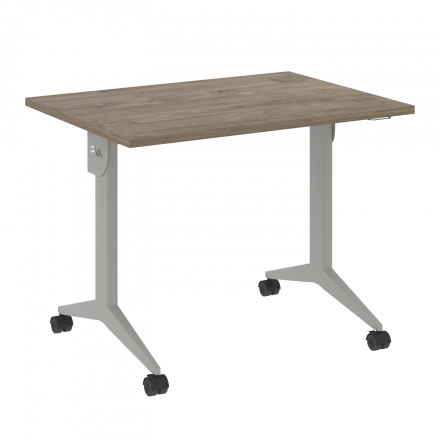X-Pull Стол складной мобильный X.M-1.7 Тиквуд тёмный/Серый металл 980*720*753