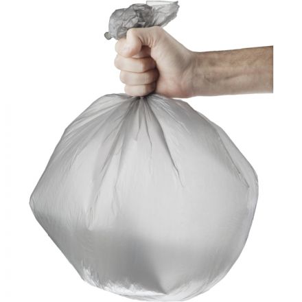 Мешки для мусора ПНД 30л 10 мкм 30 шт/уп Элемент. черн. метал. 50х60см