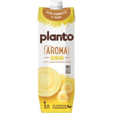 Напиток растительный Planto соево-банановый 0,7% 1л