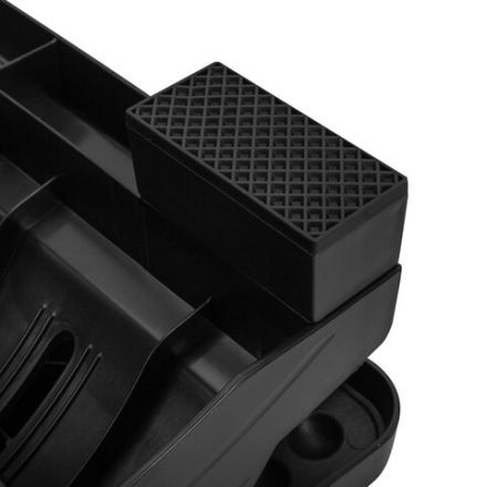 Подставка для ног BRABIX Ultra 5 43х32 см, массажер, регулировка угла наклона, 2 платформы, 533040