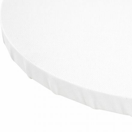 Холст на подрамнике, круглый 30 см, грунтованный, 380 г/м2, 100% хлопок, BRAUBERG ART CLASSIC, 192327