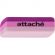 Ластик Attache прямоуг. скош., 49x19x8 мм, термопл.каучук, ассорти