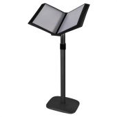 Демосистема напольная на 10 панелей, черные панели А4, регулируемая высота, STAFF, 238335 Демосистема напольная на 10 панелей, черные панели А4, регулируемая высота, STAFF, 238335