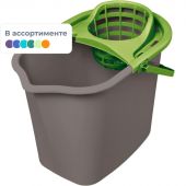 Ведро с отжимом YORK 10 литров прямоугольное 070020