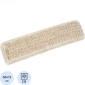 Насадка МОП плоская петлевая хлопок 60x13 см бежевая