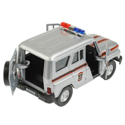 Машина металлическая коллекционная АССОРТИ 3, длина 10-15 см, инерционная, 10 видов, ТЕХНОПАРК, N-003, 2106-12-BU