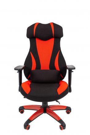 Офисное кресло Chairman game 14 Россия ткань черн./красн.