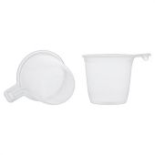 Чашка одноразовая для чая кофе 200 мл, UPAX UNITY, КОМПЛЕКТ 1000 шт. (20 упаковок по 50 шт.), прозрачная