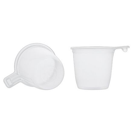 Чашка одноразовая для чая кофе 200 мл, UPAX UNITY, КОМПЛЕКТ 1000 шт. (20 упаковок по 50 шт.), прозрачная