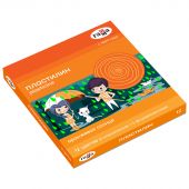 Пластилин Гамма "Оранжевое солнце", 12 цветов (6 классич., 6 флуор.), 168г, со стеком. картон. упаковка