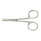 Ножницы тупоконечные вертикально изогнутые, 100 мм, J-22-174