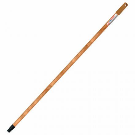 Черенок рукоятка 120 см, еврорезьба, пластиковая накладка, дерево + лак (ЭВКАЛИПТ), d=2,2 см, LAIMA, 700891