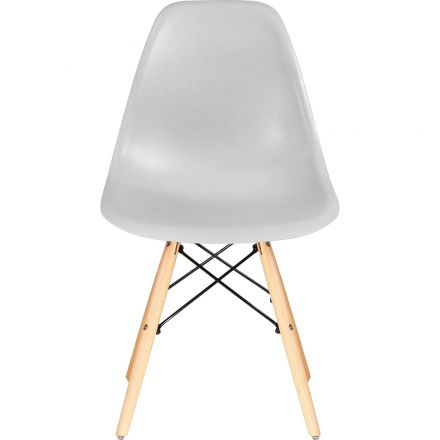 Стул LO_обеденный DOBRIN DSW LMZL-PP638_LB-MTR_P-GR-01 свет.бук/свет-сер Стул LO_обеденный DOBRIN DSW LMZL-PP638_LB-MTR_P-GR-01 свет.бук/свет-сер