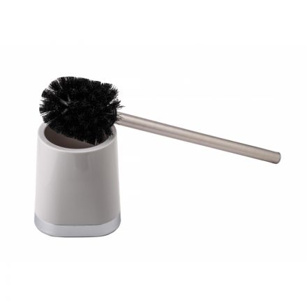 Ершик для унитаза напольный GLOSS св.серый, полипр Ершик для унитаза напольный GLOSS св.серый, полипр