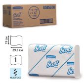 Полотенца бумажные 110 шт., KIMBERLY-CLARK Scott, КОМПЛЕКТ 16 шт., Slimfold, белые, 29,5х19 см, М-fold, 5856 Полотенца бумажные 110 шт., KIMBERLY-CLARK Scott, КОМПЛЕКТ 16 шт., Slimfold, белые, 29,5х19 см, М-fold, 5856