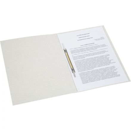 Скоросшиватель картонный ДЕЛО 440г/м2 мелован,голубой